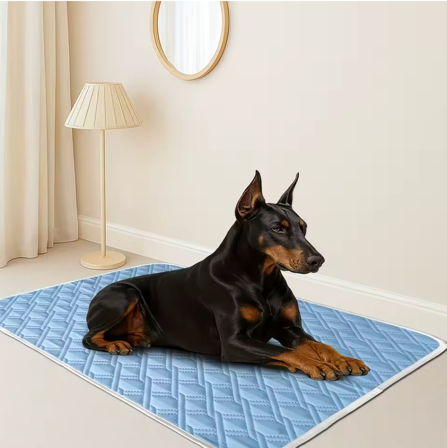 Alfombrilla Refrescante para Perros y Gatos — Alivia el calor del verano al instante