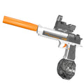 Pistola de agua eléctrica recargable gris