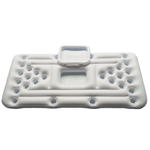 Mesa de beer pong hinchable flotante para piscina
