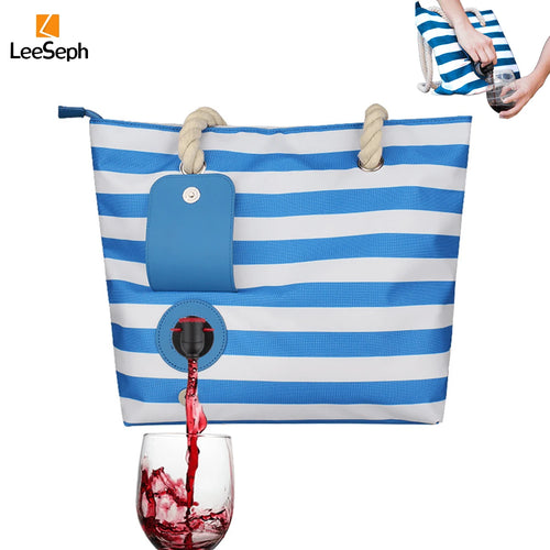 Bolso dispensador con grifo oculto